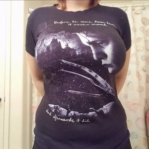 Edward scissorhand shirt